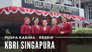 Puspa Karima - Resepsi Diplomatik KBRI Singapura