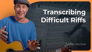 Do you dare transcribe these riffs?
