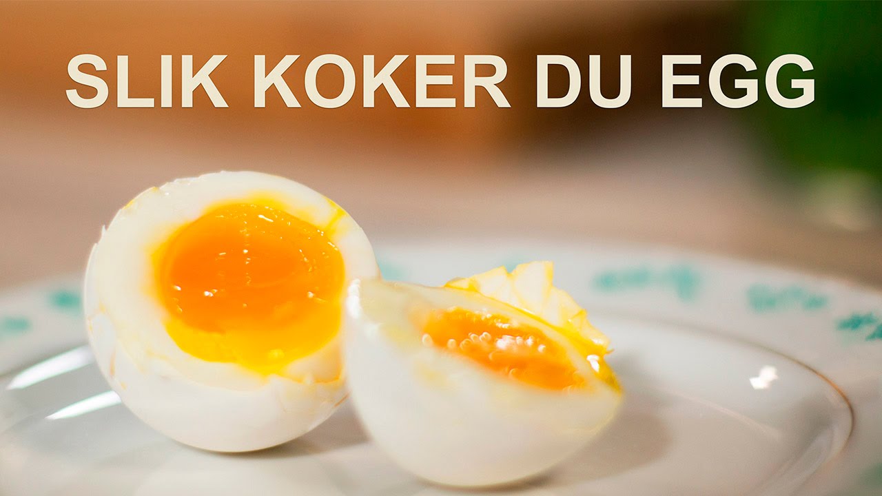 Hvordan koke egg Smilende egg YouTube