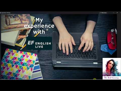 My experience with [EF English live] تجربتي مع