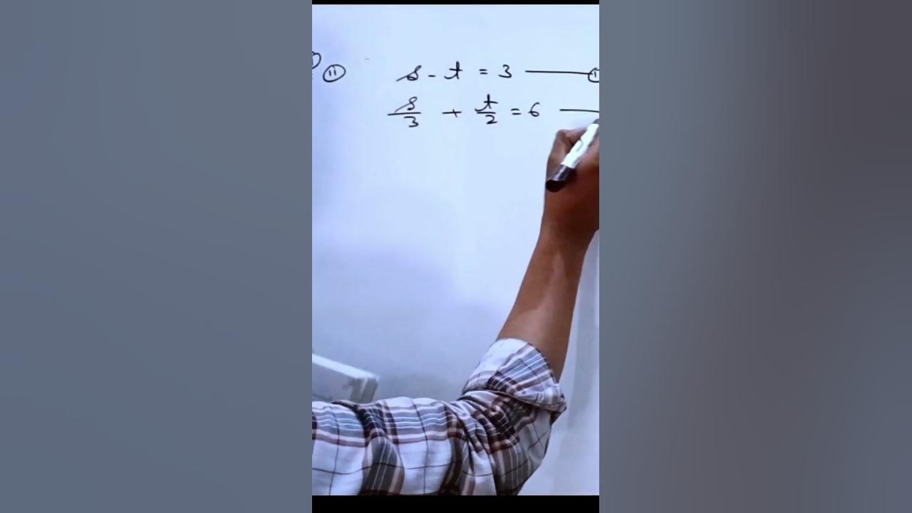 s-t-3-s-t-3-s-3-t-2-6-solve-using-substitution-method-youtube