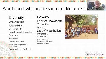 Technical workshop: Multidimensional resilience – smallholder producers managing risks 10 June 2020