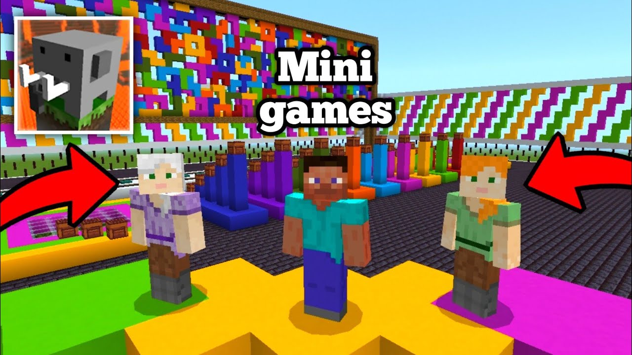 Mini Games In Craftsman Building Craft Part 1