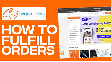 How To Fulfill Orders On CJ Dropshipping Shopify | Dropshipping Tutorial