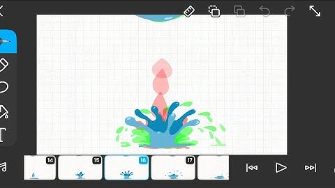 Flipaclip Animation Practice ,water drop animation #flipaclip #tutorial #animation