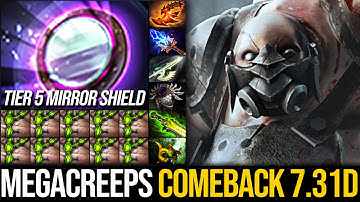 7.31d Grandmaster Tier Pudge vs Platinum Tier Invoker Mid | Mega Creeps Comeback | Pudge Official