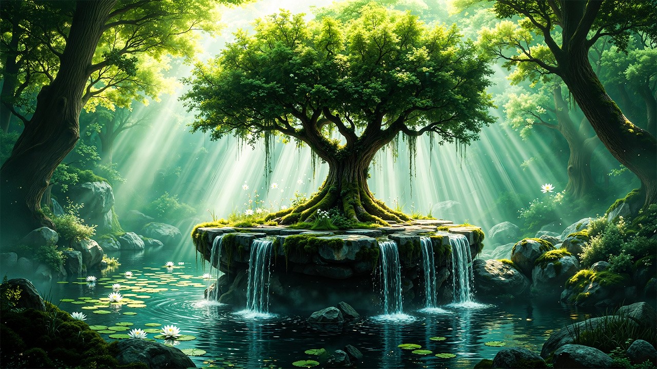 Zen Calming Sounds for Lower Cortisol | Deep Relaxation & Restore Peace of Soul in Tranquil Forest
