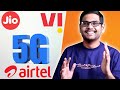 5G in India - The Story of Jio, Airtel & Vodafone idea 🔥🔥🔥