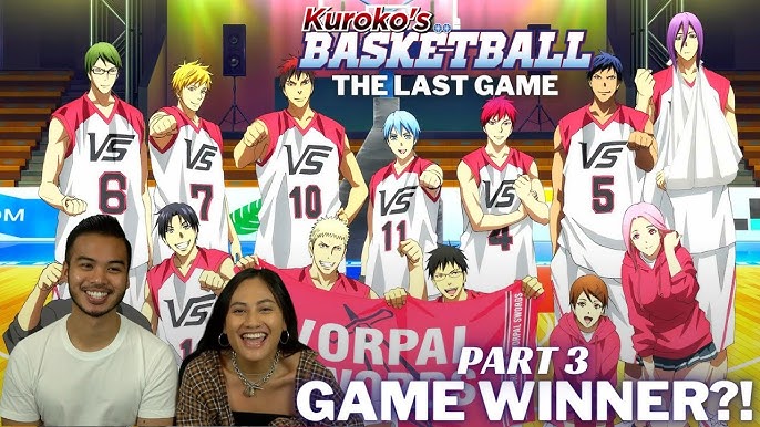 Kuroko's Basketball The Movie: Last Game é o filme sequela da