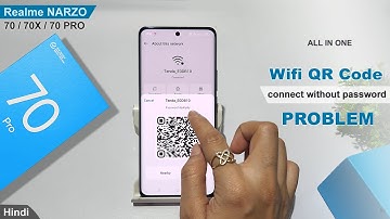 How to connect wifi via qr code in realme narzo 70 pro | Realme narzo 70x me wifi connect kaise kare