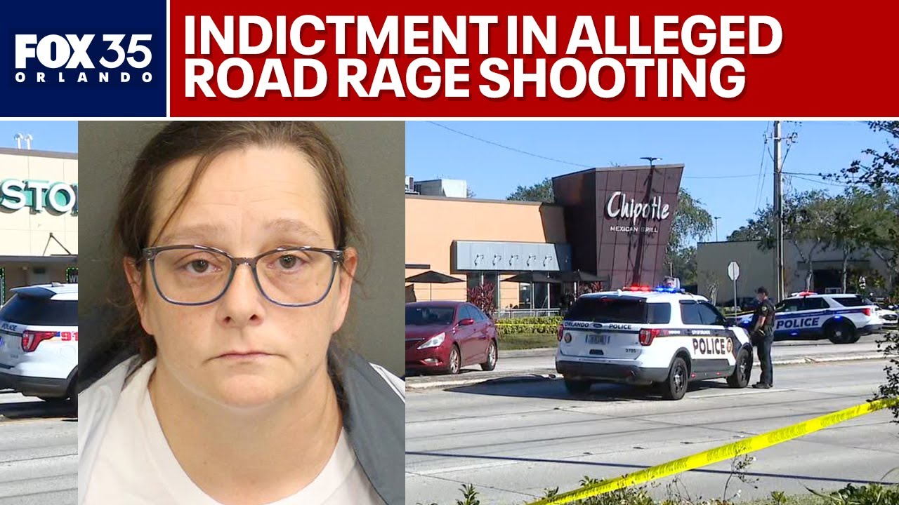 Woman indicted in alleged Orlando road rage shooting - YouTube