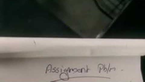 Operational Research . Assignment Problem Part -1