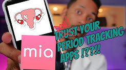 Trust your Period Tracker APP? Should you??! Watch Immediately!