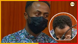 EMOTIONAL 😭: Jowie Irungu BREAKS DOWN as  judge gives verdict in monicah Kimani case |Plug Tv