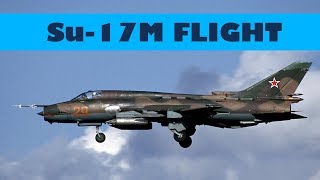 Retired Su-17M3 Fitter Flight