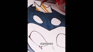 Drawing Young Stolas from Helluva Boss