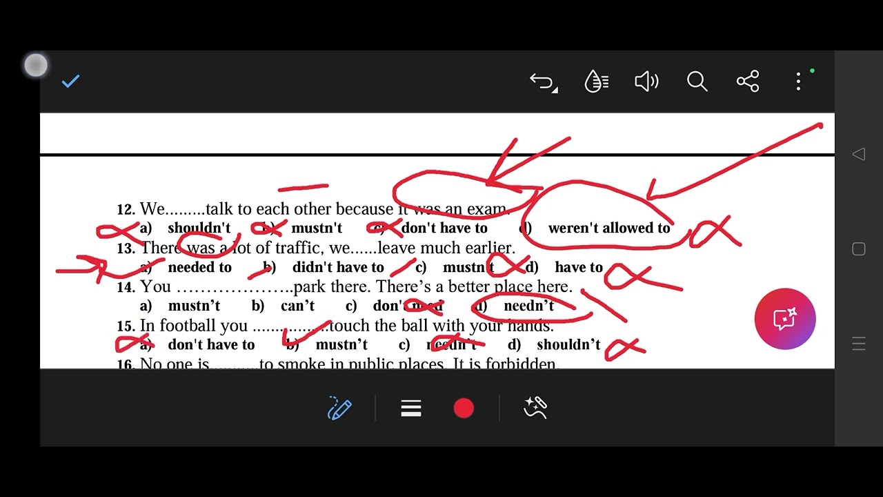 حل قواعد الوحدة التانية اولى ثانوي 
