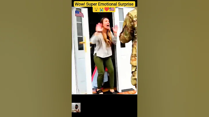 Soldier’s Surprise Homecoming Leaves Her Speechless 😭❤️