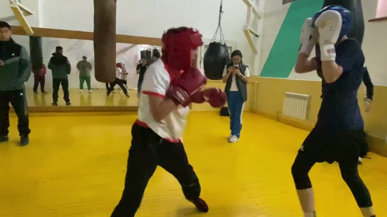 Лухманова Назерке спарринг г. Тараз