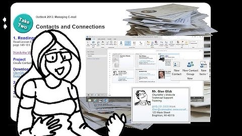 Microsoft Outlook 2013: Contacts