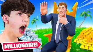 How to Be a BILLIONAIRE in Fortnite!  Tycoon Challenge