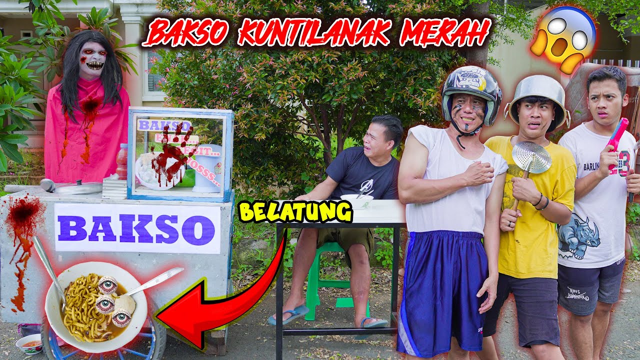 PENJUAL BAKSO KUNTILANAK MERAH