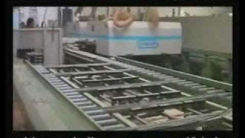 Gubisch Weinig Fensterfertigungslinie window production line