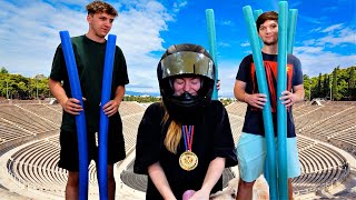 I Put My SISTER Through The Olympics..