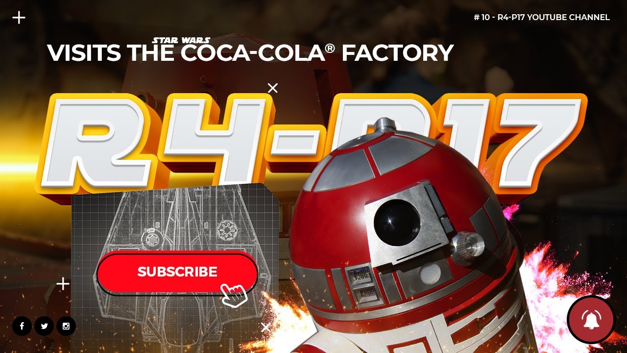 R4-P17 visits the Coca-Cola factory