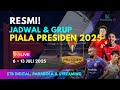 RESMI! JADWAL & GRUP PIALA PRESIDEN 2025: Klub Inggris & Thailand Ikut! Nonton Gratis di TV Digital!