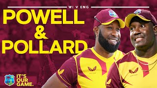 T20 POWER HITTING! |  Kieron Pollard & Rovman Powell Partnership IN FULL | West Indies v England