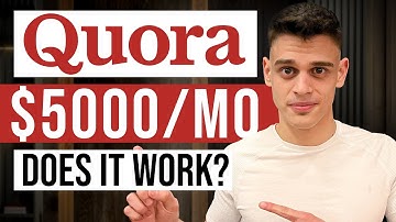 Make Money Using Quora $1,500 Every 60 Min (Make Money With Quora)