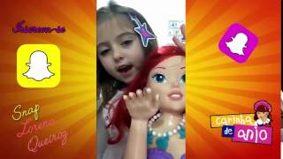 Snap Lorena Queiroz Boneca Da Lorena Sem Pernas?