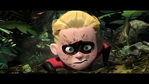 Incredibles - Dash Runs From Guards