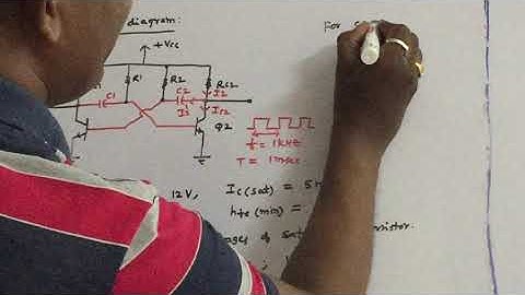 Pulse & Digital Circuits - Astable Multivibrator - working examples - 3 - UNIT IV