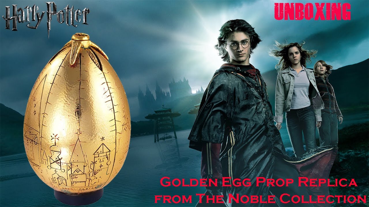 Unboxing of my NEW Harry Potter's Golden Egg Prop Replica from The