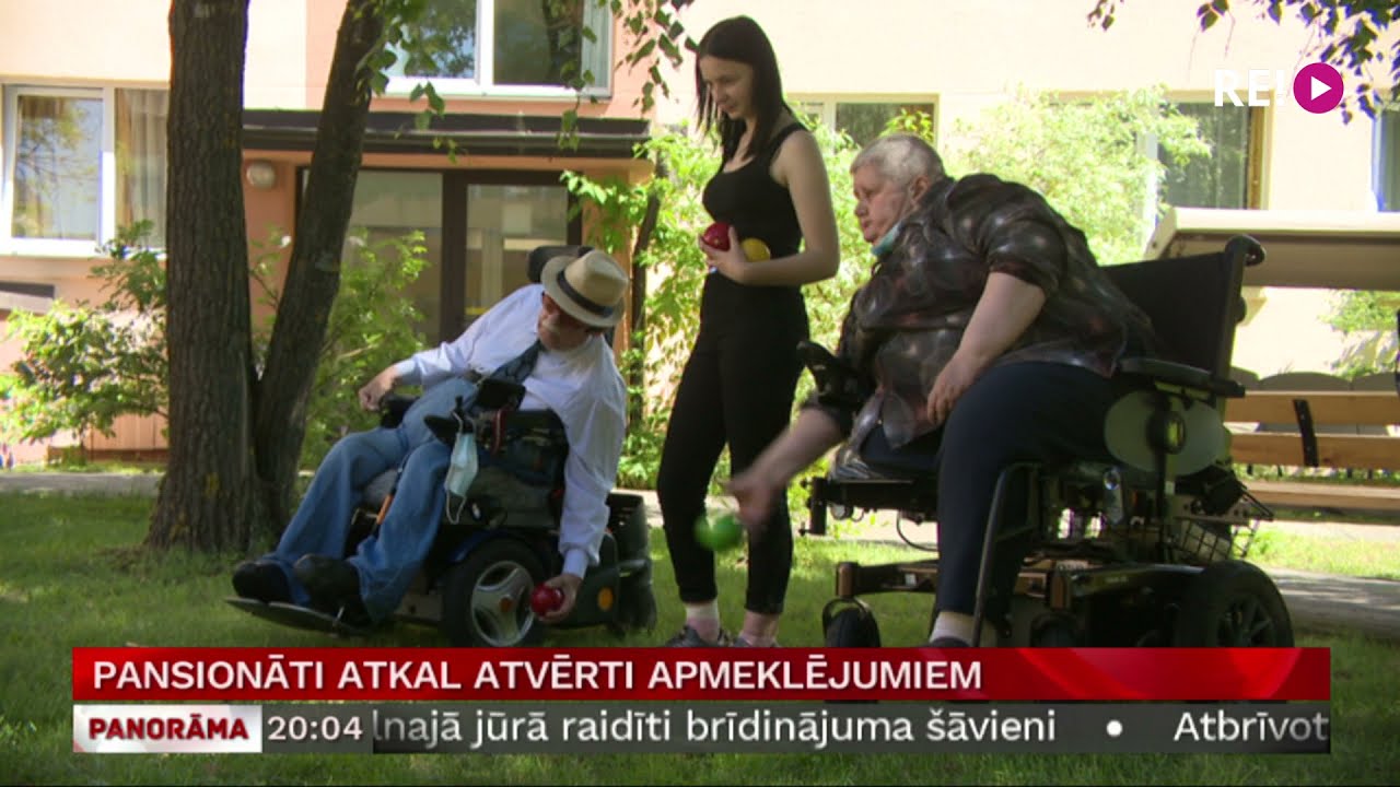 Pansionāti atkal atvērti apmeklējumiem