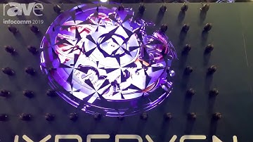 InfoComm 2019: HYPERVSN Demos Solo and 3D Studio LED Fan Display