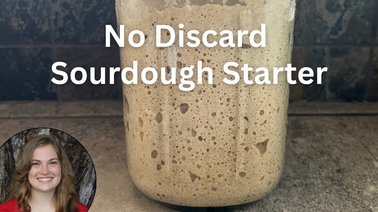 No Discard Sourdough Starter | No Regular Feedings | No Waste
