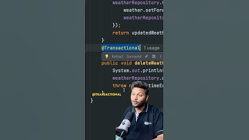 Transaction Rollbacks ✅ #coding #springplatform #javaframework #programming #springproject