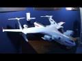 計画機(飛行艇)The model of Russian concept Flying boat "Be-2500"