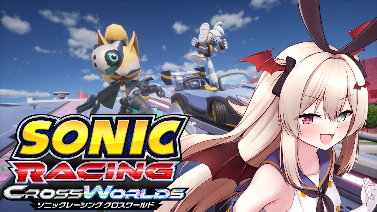 【音速実況Neo/Part9/参加OK】ソニックレーシング クロスワールド/「タングル＆ウィスパーフェスタ」開催！【エリナ・ヴァンピール/個人勢Vtuber】