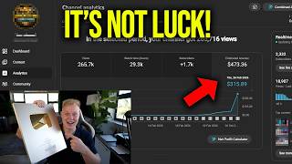 I Blew Up A Faceless AI YouTube Channel To Prove It's NOT LUCK...