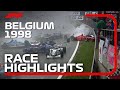 1998 Belgian Grand Prix: Race Highlights | DHL F1 Classics
