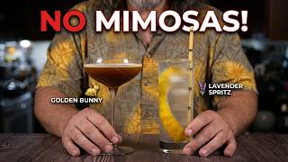 Easter Brunch Drinks: Cardamom Carrot & Lavender Spritz