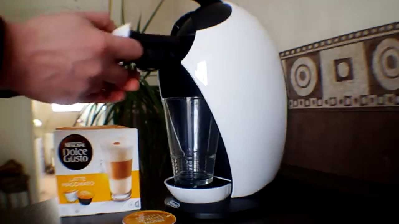 Nescafe Dolce Gusto De Longhi Jovia Wie Man Einen Latte Macchiato Macht Youtube