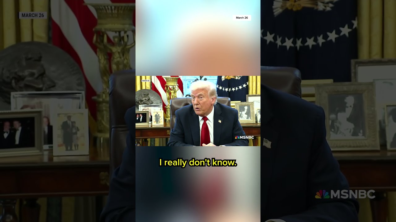  I Don T Know Trump Claims Unawareness On Key Policy Issues