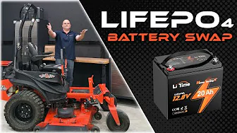 Battery Swap - LiTime 12v 20Ah Marine Start Battery