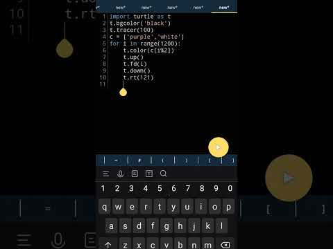 Python turtle graphic