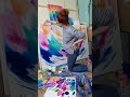 Hyperlapse Abstract Painting